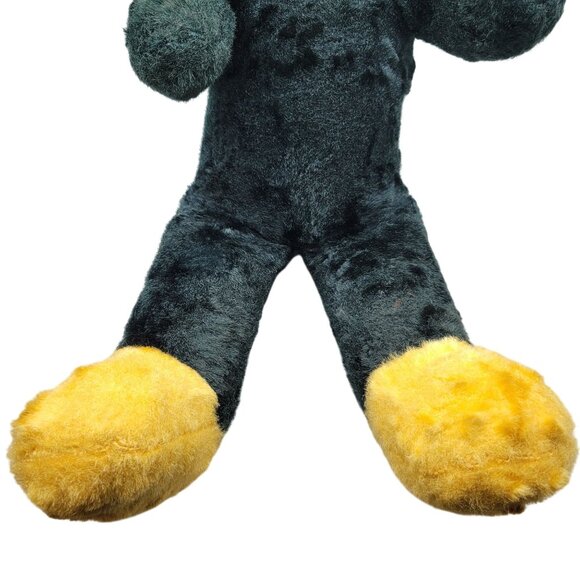 Vintage Walt Disney Productions Mickey Mouse Plush 23" Tall Stuffed Toy - Picture 8 of 12